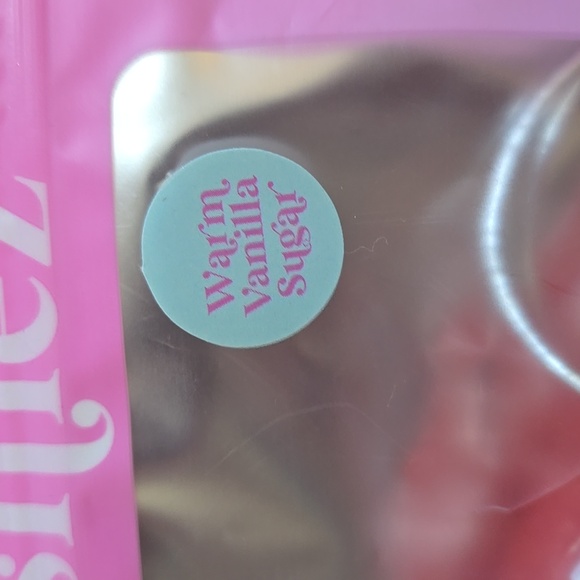 NWT Simply Southern Peach Shaped Glitter Freshiez Air Freshener Vanilla Sugar - Picture 4 of 4